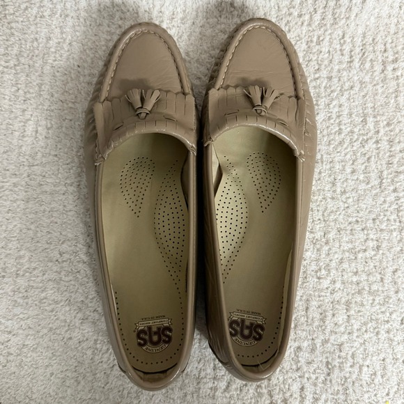 SAS Leather Loafer Comfort Tassel Slip On Casual Shoes Size 10N - Picture 8 of 8